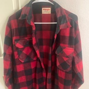 Brand new Buffalo plaid Wrangler flannel